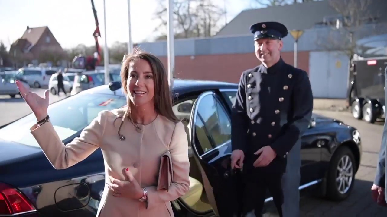 For&aring;rsglad prinsesse Marie indtog T&oslash;nder