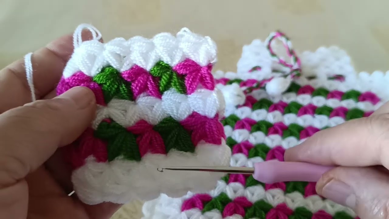 Yapımı Kolay, Duruşu Harika: Lif Modeli — Easy to Make, Gorgeous Look: Scrubby Pattern