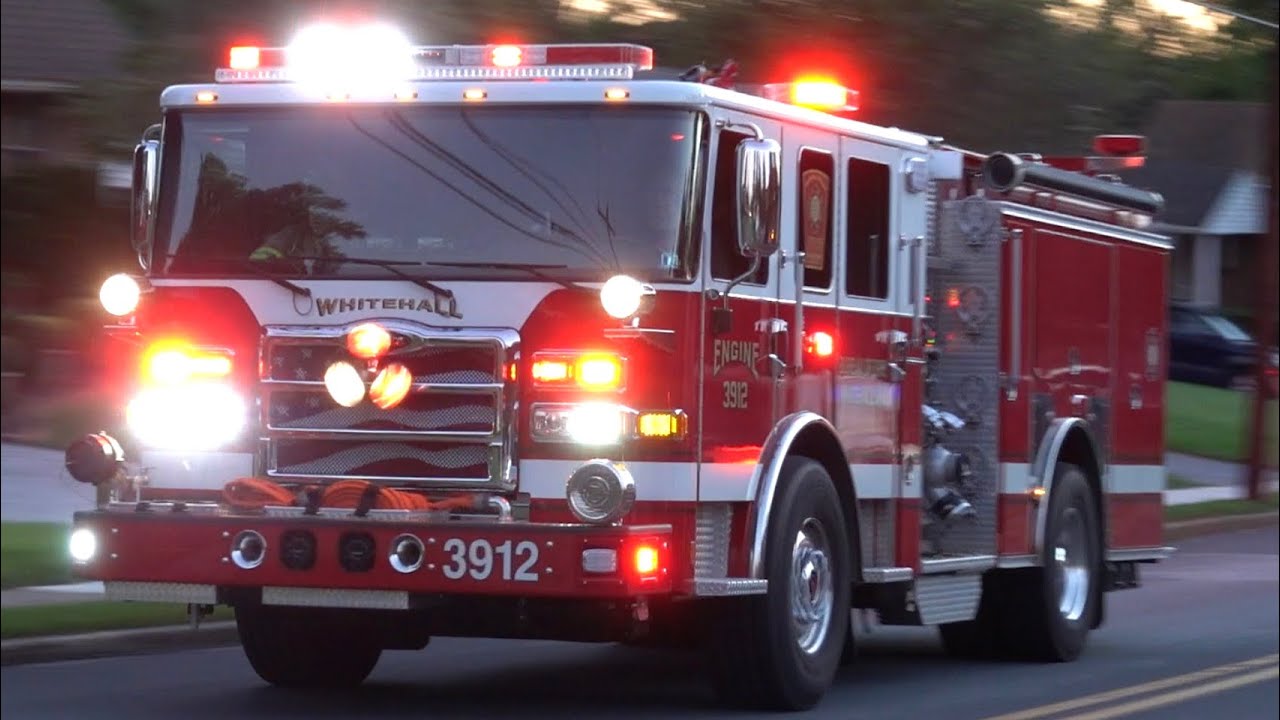 Whitehall Township Fire Department Engine 3912 Responding 9/24/21