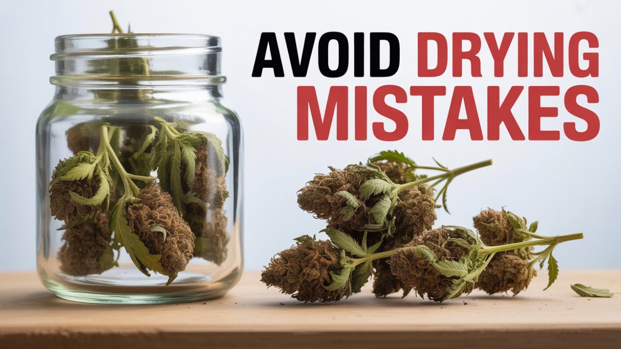 Stop Ruining Your Harvest With This Easy Drying/Curing Trick!