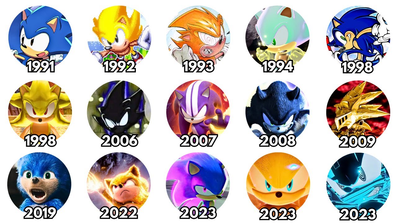 Every Sonic Transformation Explained in 8 Minutes