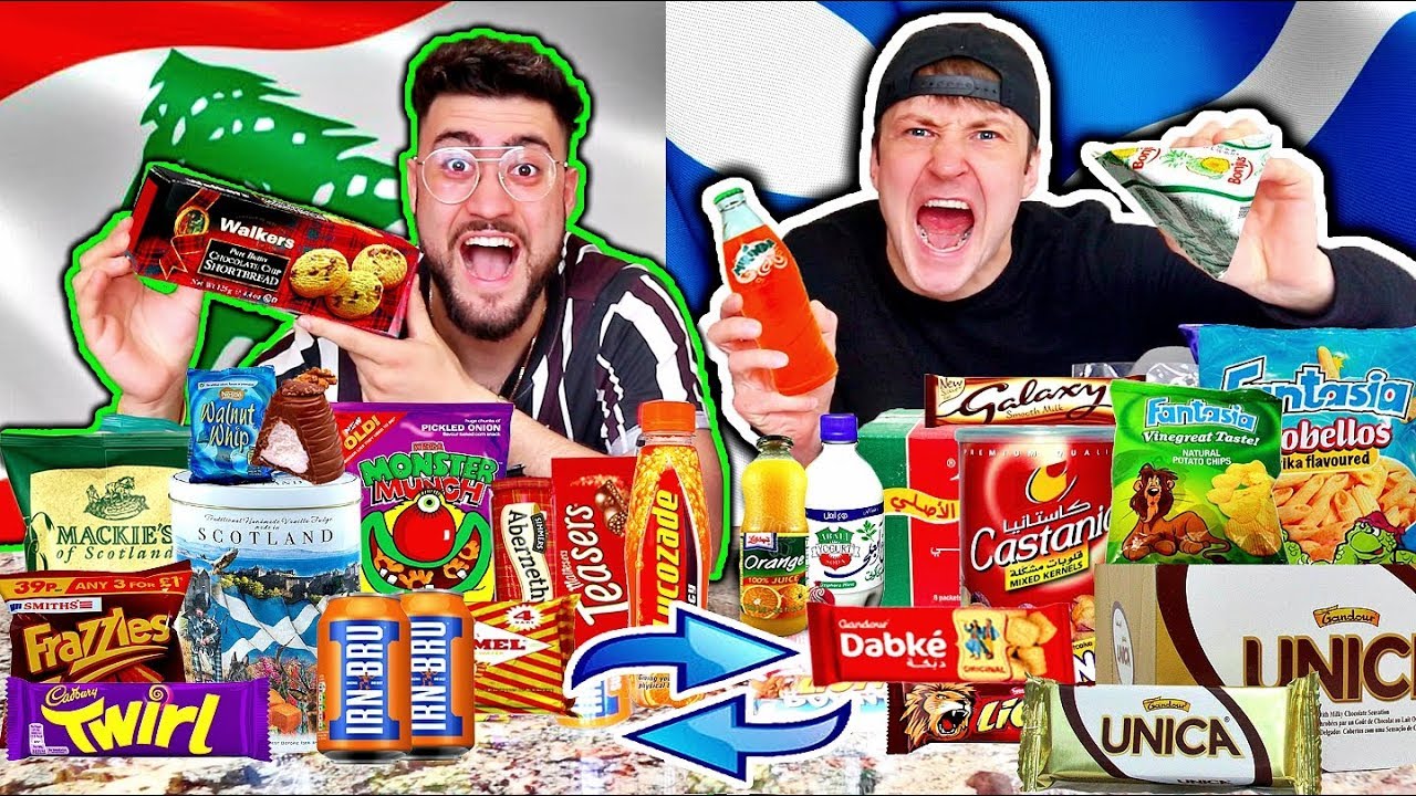 LEBANESE & SCOTTISH SWAP SNACKS