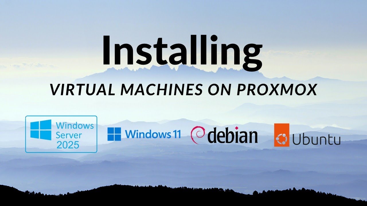 Proxmox — Как установить виртуальные машины Windows и Linux