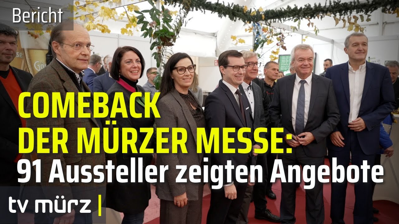 Comeback der Mürzer Messe: 91 Aussteller zeigten Angebote