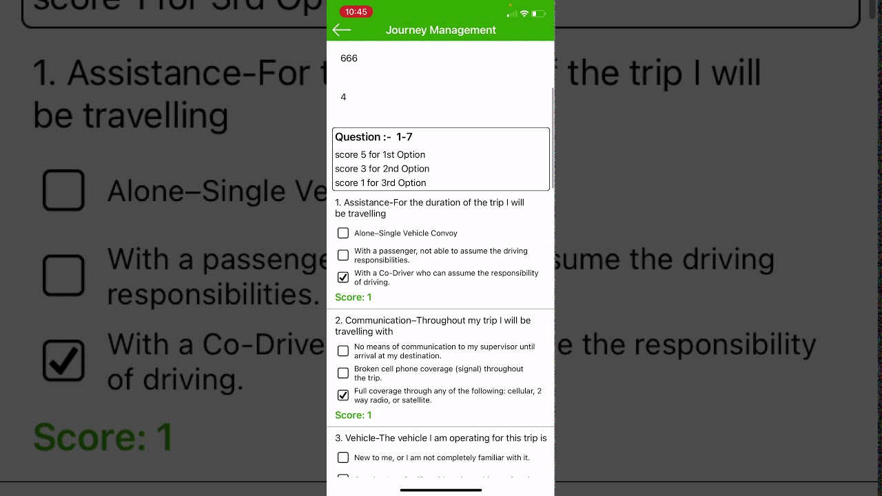 Journey Management User Video