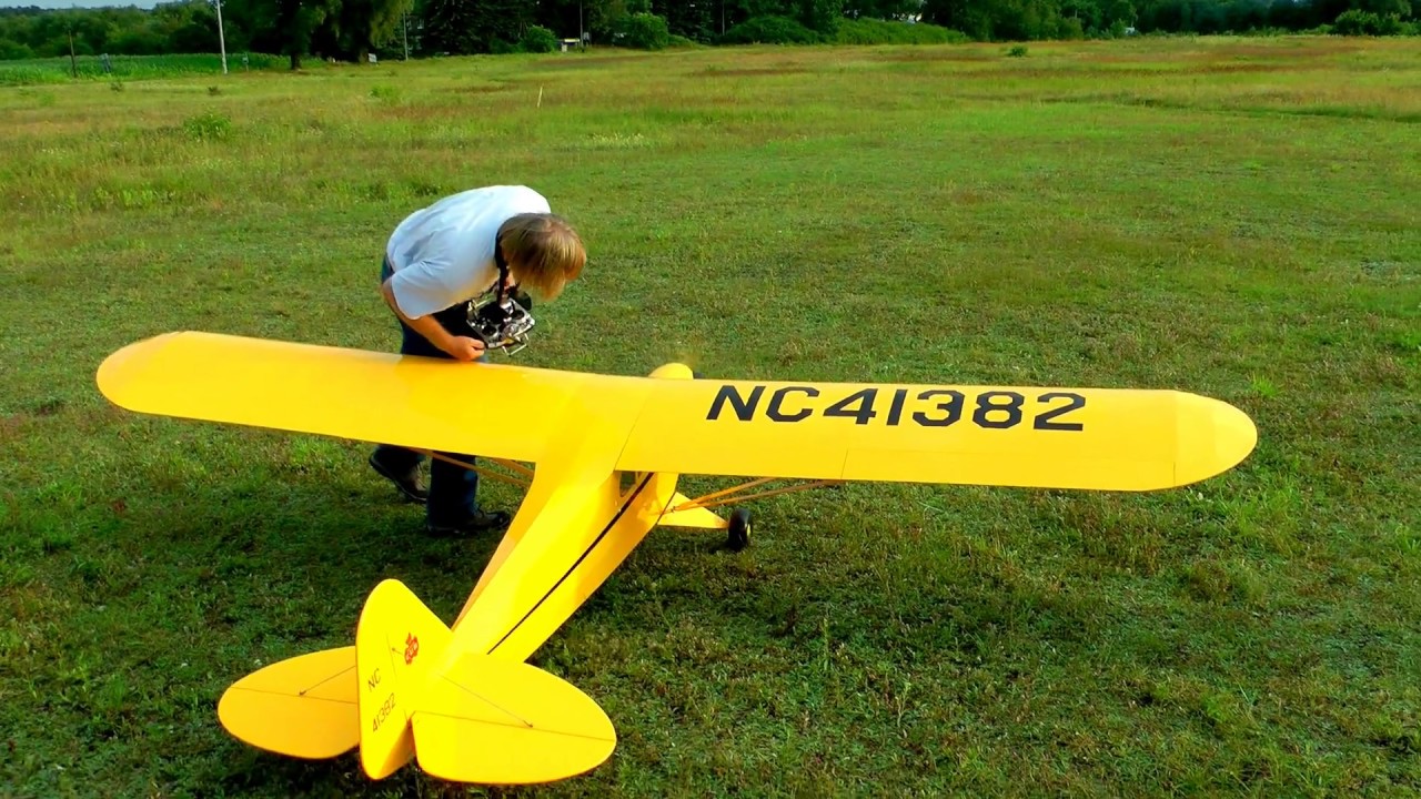 3750mm 1/3 RC Piper J-3 Cub Saito FG-36
