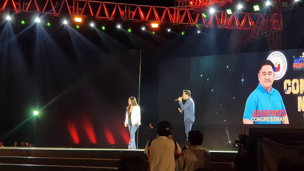 Eric Santos and Angeline Quinto @ Abra Kawayan Festival 2019