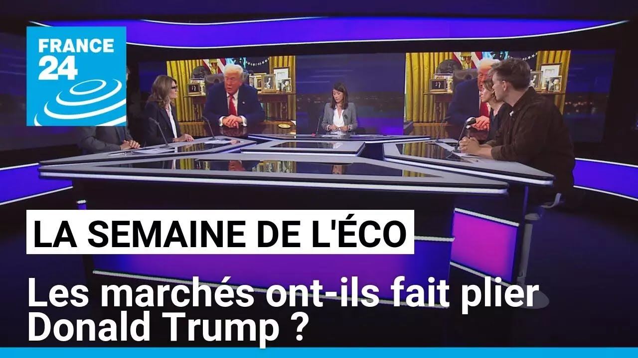 Droits de douane : les marchés ont-ils fait plier Donald Trump ? • FRANCE 24