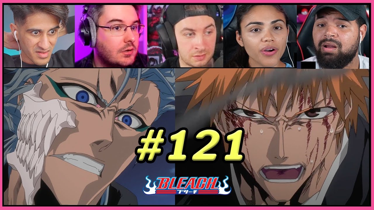 BLEACH EP121 | GRIMMJOW VS ICHIGO! | Reaction Mashup
