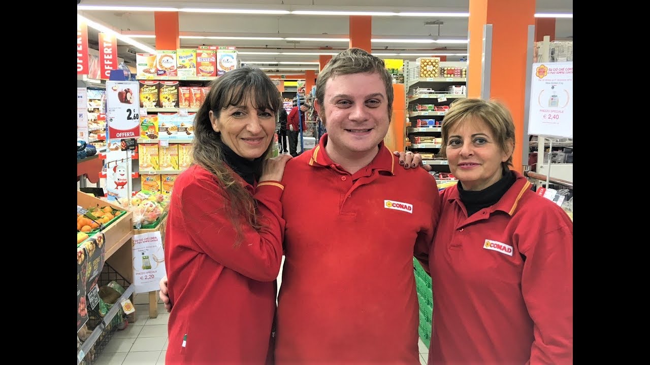 Cristian Commesso al Conad - Il Ponte coop sociale onlus