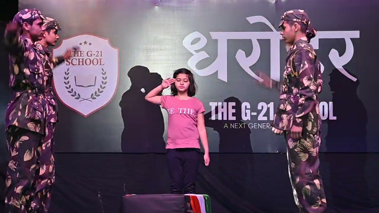 Emotional Indian Army Act by The G21 School Children  | The G21 School Annual Day Celebration