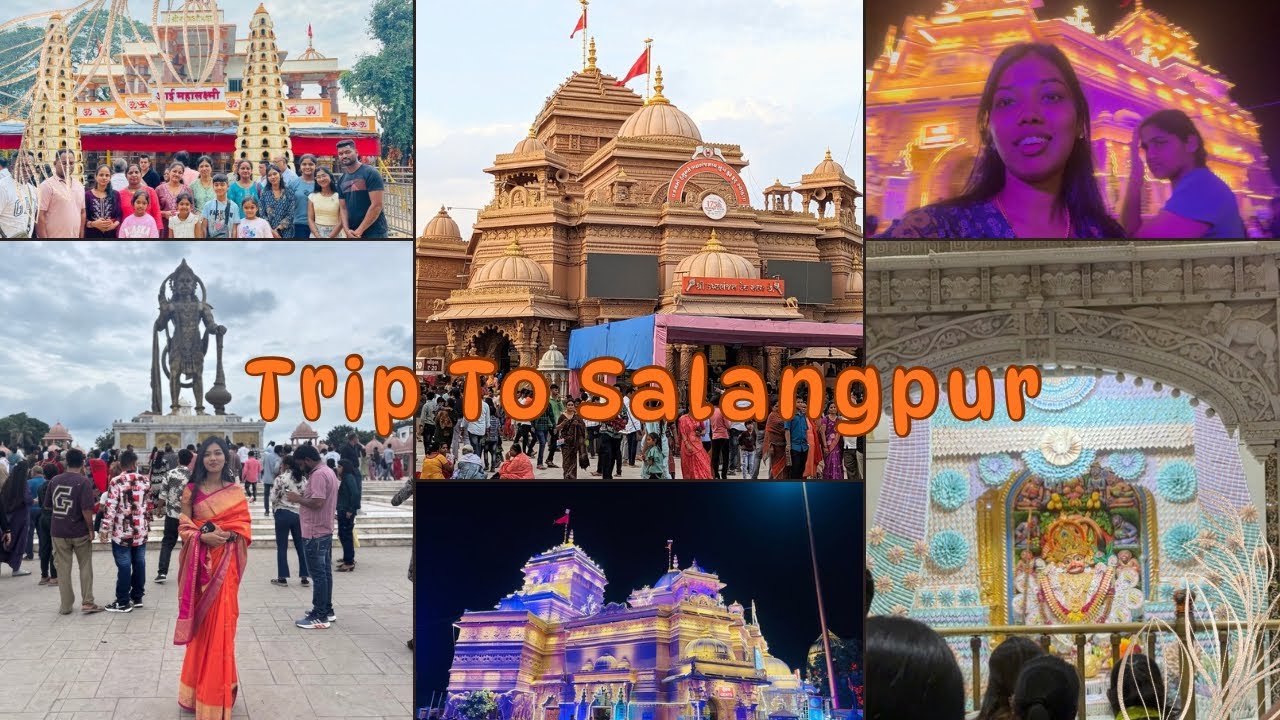श्री कष्टभंजन देव हनुमानजी मंदिर 🙏🏻|| Cousins Trip To Salangpur Gujarat ||Shweta tare❤️