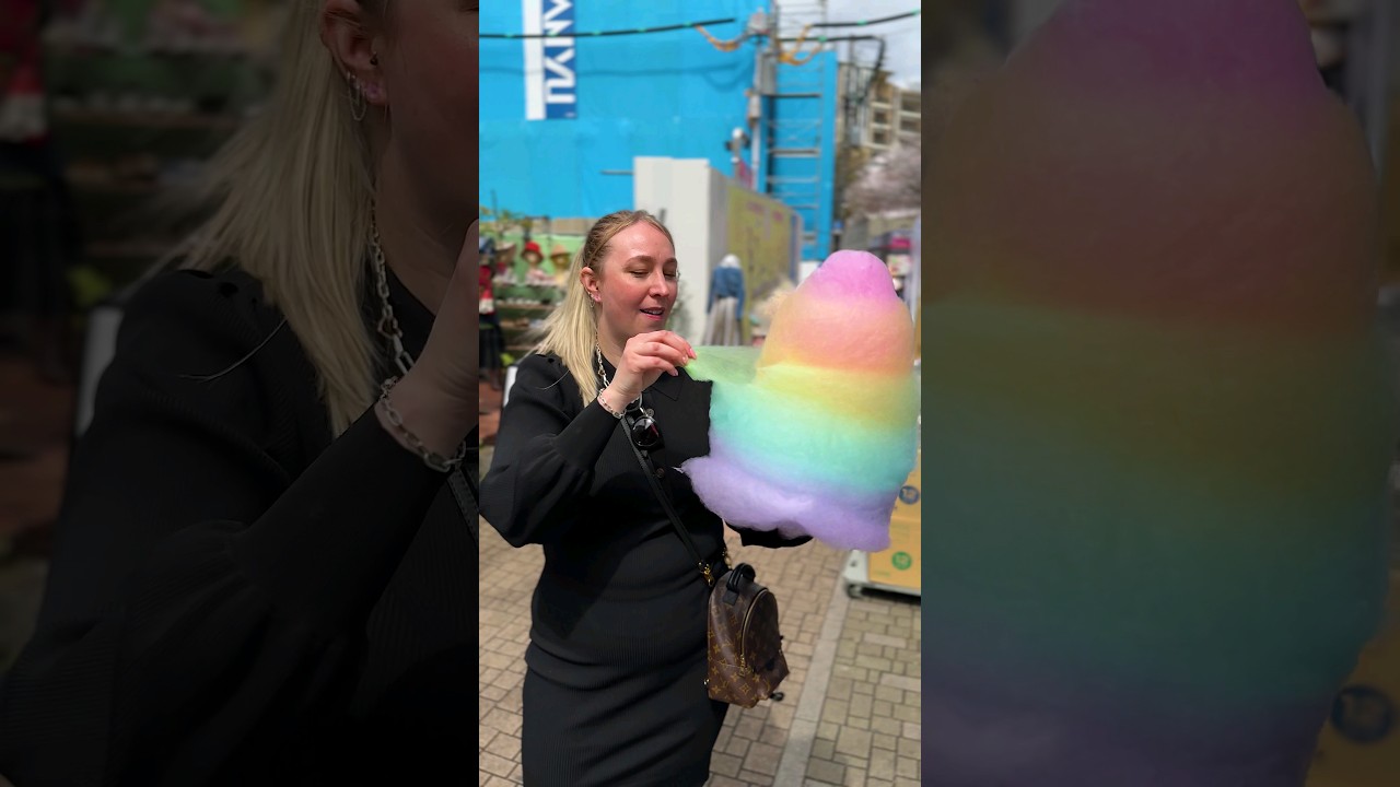 &Auml;TER REGNB&Aring;GSMAT I TOKYO🌈#shorts