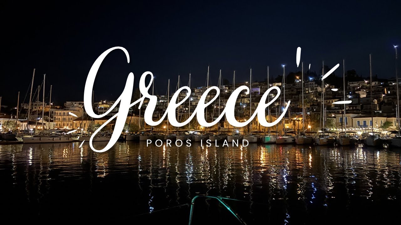 Sailing into the Golden Hour: Athens to Poros, Greece