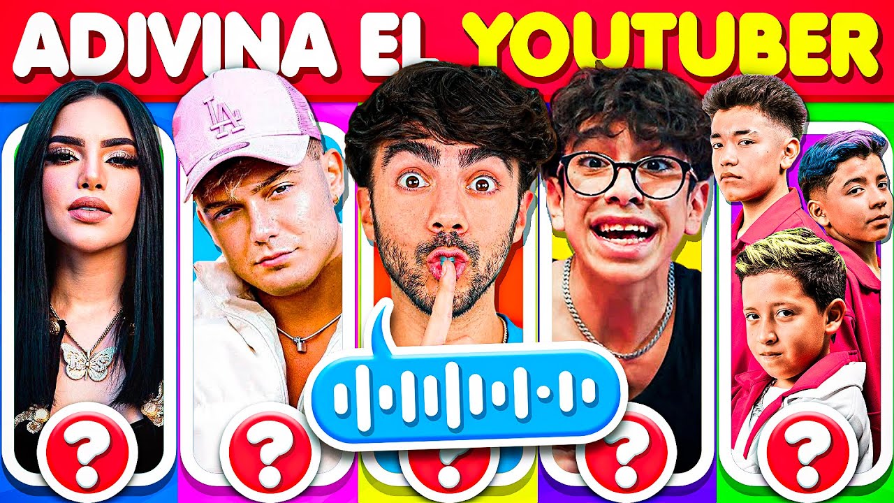Guess the YouTubers on La Voz - Quiz by Fede Vigevani, Kimberly Loaiza, and Picus 🗣️🤔📷 | TriviaTime