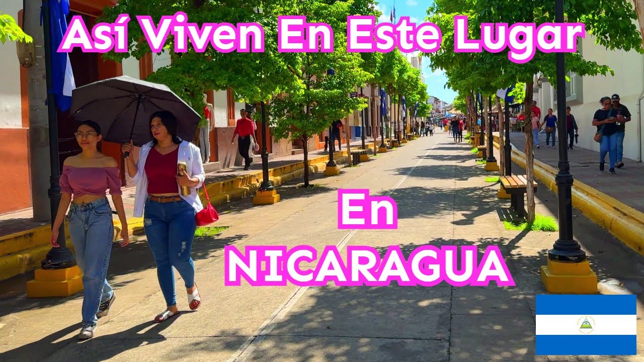 IMPRESIONANTE Como Se Vive Aquí En NICARAGUA - Recorriendo La Ciudad De Leon Travel