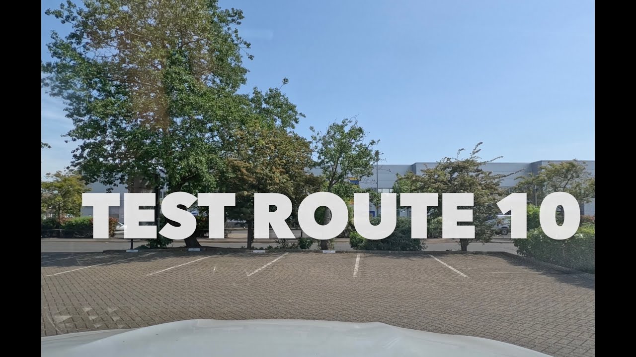 Cambridge Driving Test Route 10: DVSA New Trial / High-Speed Roads as of 06.05.2025
