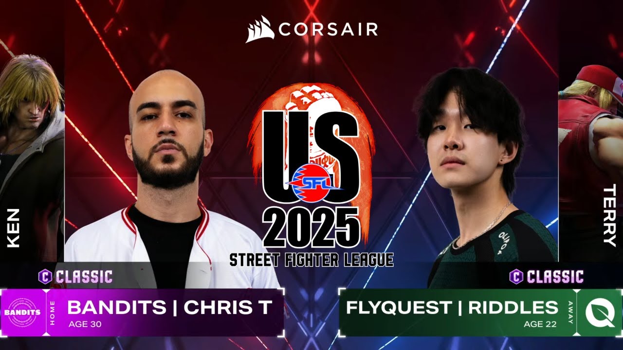 Гранд-финал ▰ Крис Т (Кен) против Риддлса (Терри) ▰ Финал Street Fighter League в США 2025