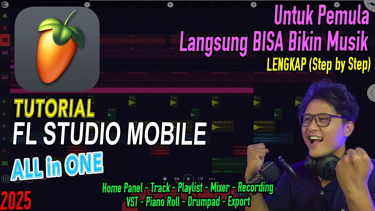 Tutorial FL STUDIO MOBILE Untuk Pemula | Aplikasi Produksi Musik & Editing Audio pada Smartphone