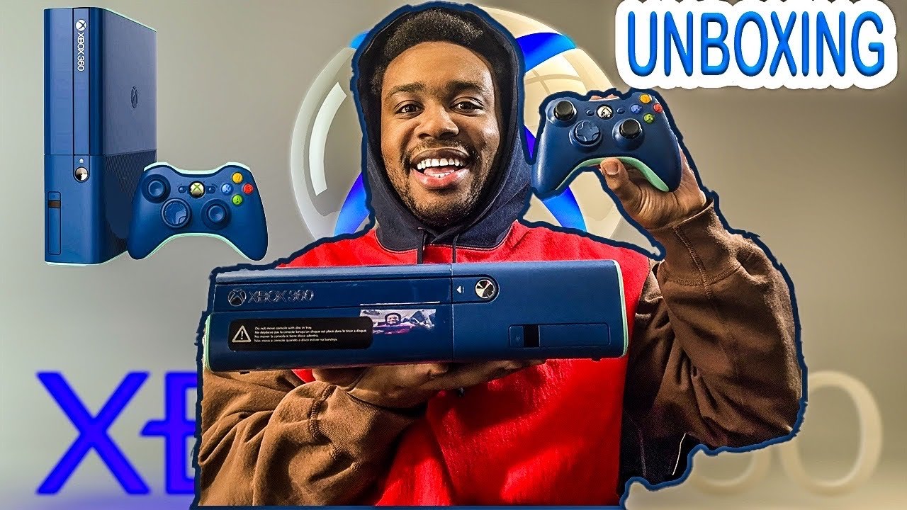 Распаковка специального издания XBOX 360 E