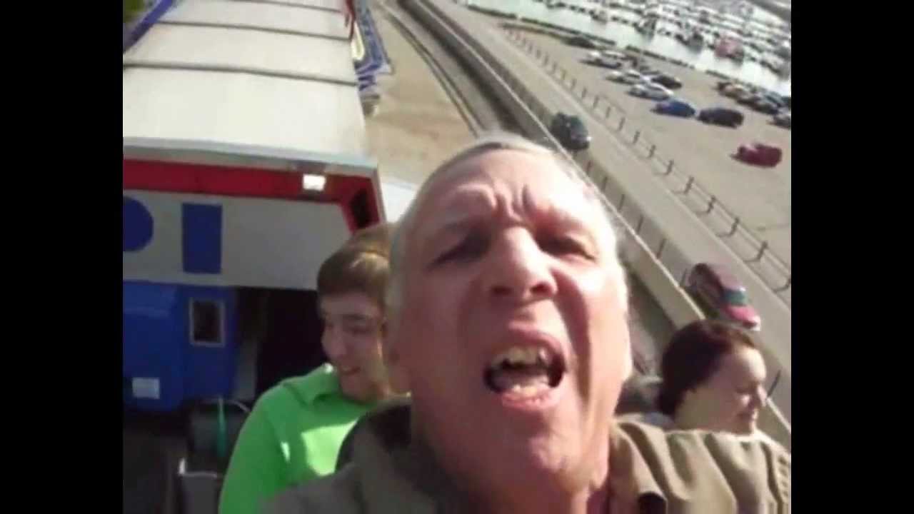 Roller Coaster Ride at Cedar Point, Ohio - The Roller Coaster Capital of the World.