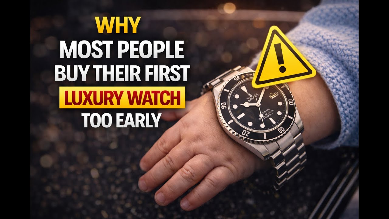Почему большинство людей покупают свои первые часы класса люкс слишком рано