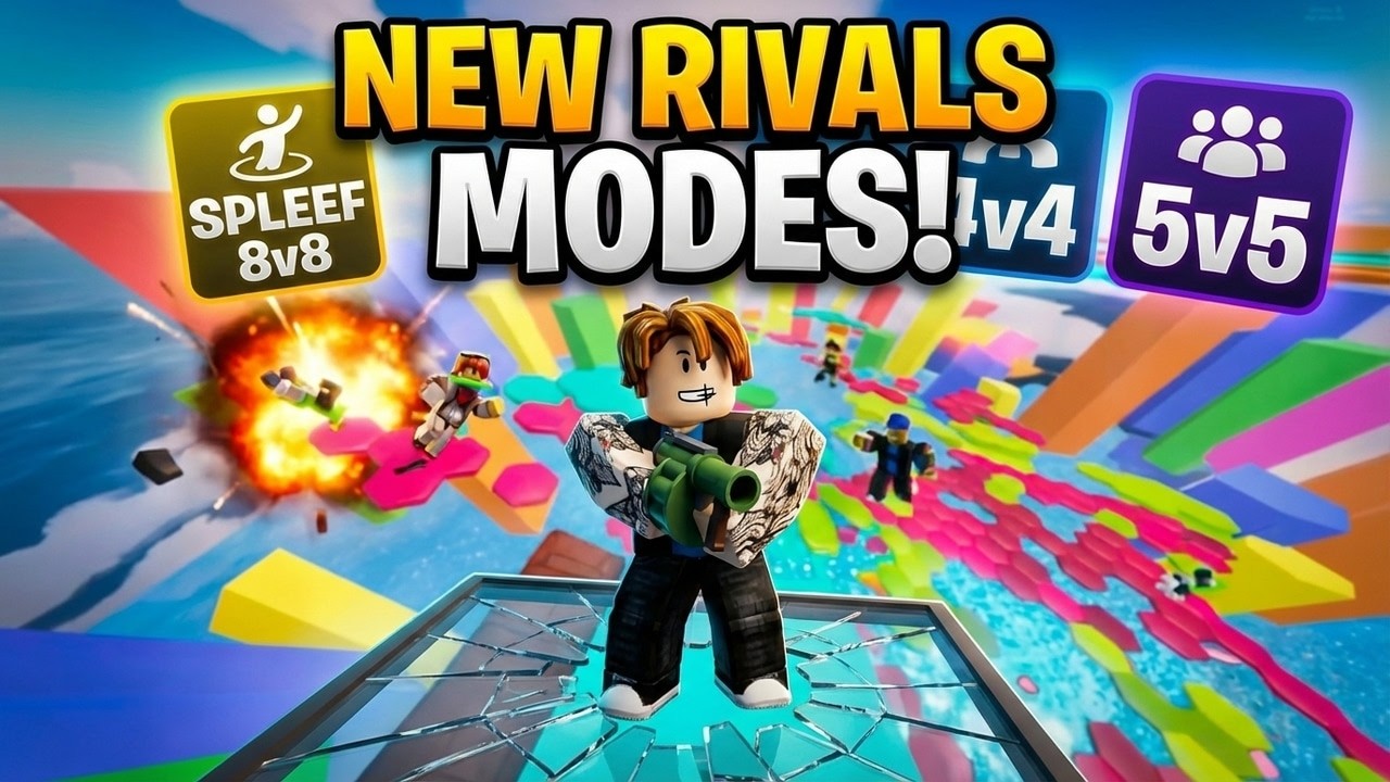 Spleef 8v8 в RIVALS Roblox — Я УПАЛ ПЕРВЫМ… или затащил? 😳