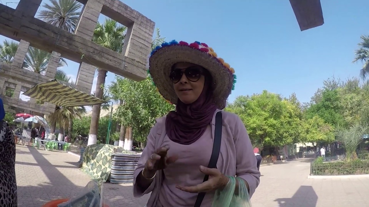 هود هود في فندق فيشي ثيرماليا سبا في مولاي يعقوب (à l'hôtel Vichy Thermalia Spa à Moulay Yacoub)