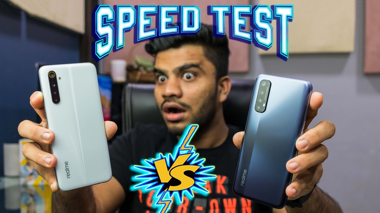 {Helio G95 vs HelioG90T} Realme 7 vs Realme 6i Speed Test  - G90T ne Hila Dala😱 😱