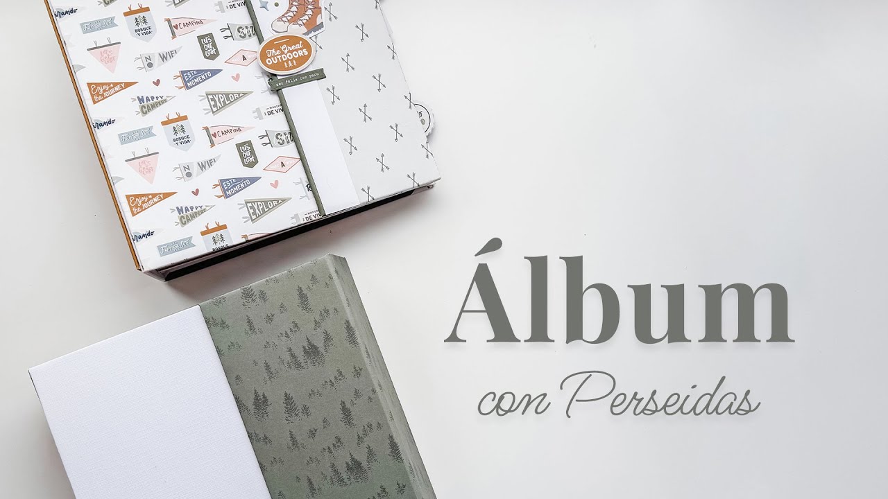 TUTORIAL | Páginas interiores: álbum de scrap con Perseidas ✨✂️ (Parte 2)