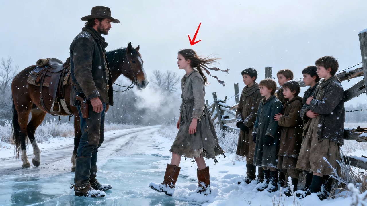 Orphans Waited by the Road — The Cowboy’s Decision Shocked Everyone