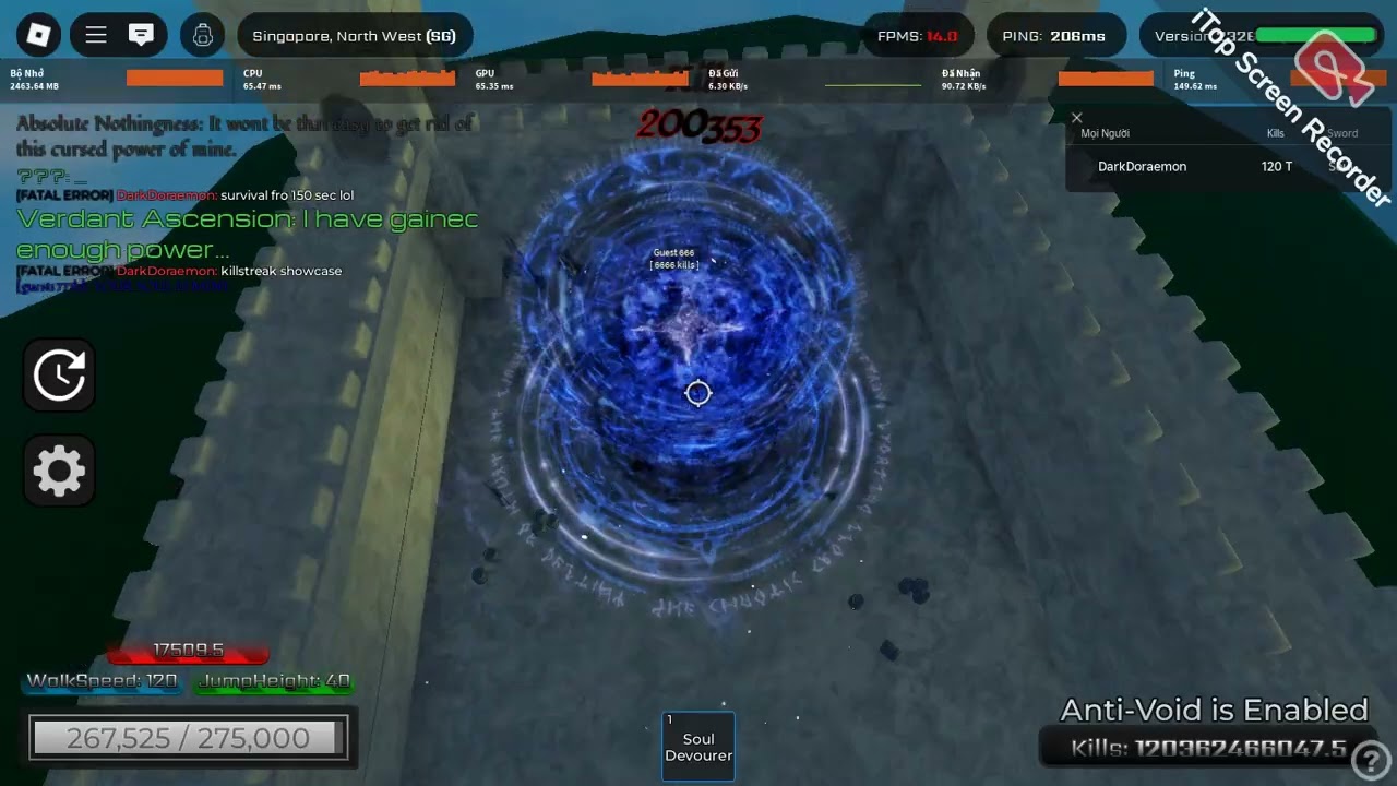 Soul Devourer showcase in KSFU