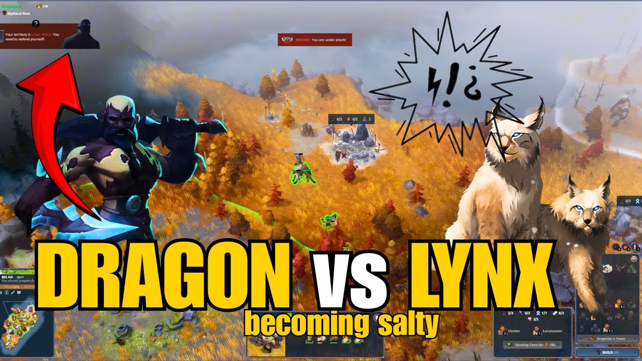 Beating the most anoying match in Northgard 1v1 with Lynx clan