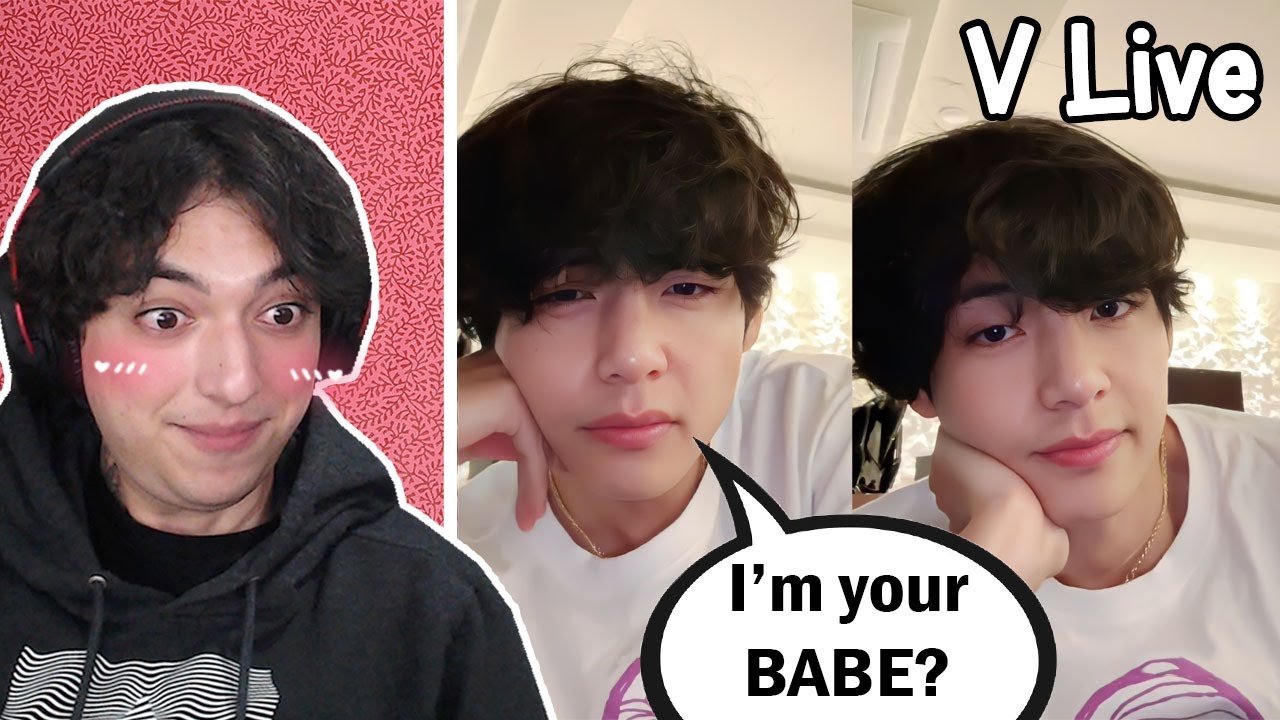 V is our babe?! - Taehyung Weverse Live 2023.03.07 Reaction