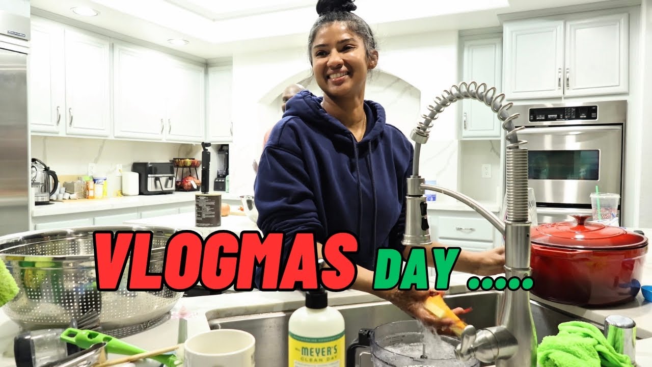 Vlogmas Day 3 (Posted Late 😅) | Cooking Brown Stewed Chicken & Family Time