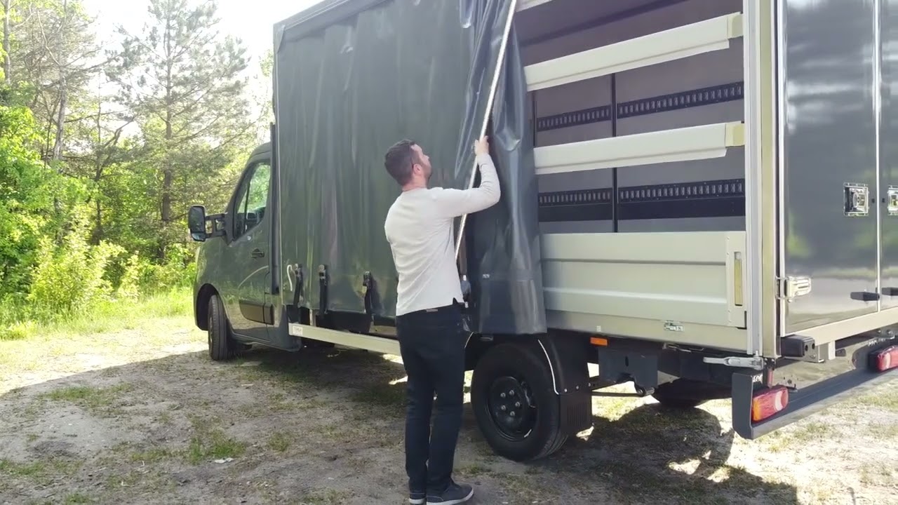 TENSA - kontener ze ścianą firankową