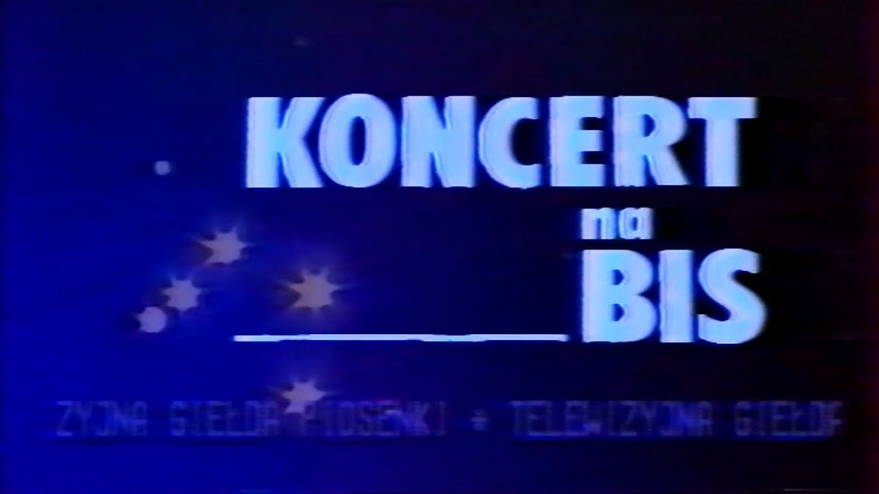 Premie i premiery - koncert na bis (Papa Dance, Mieczysław Szcześniak, Monika Borys). TP1 13.01.1990