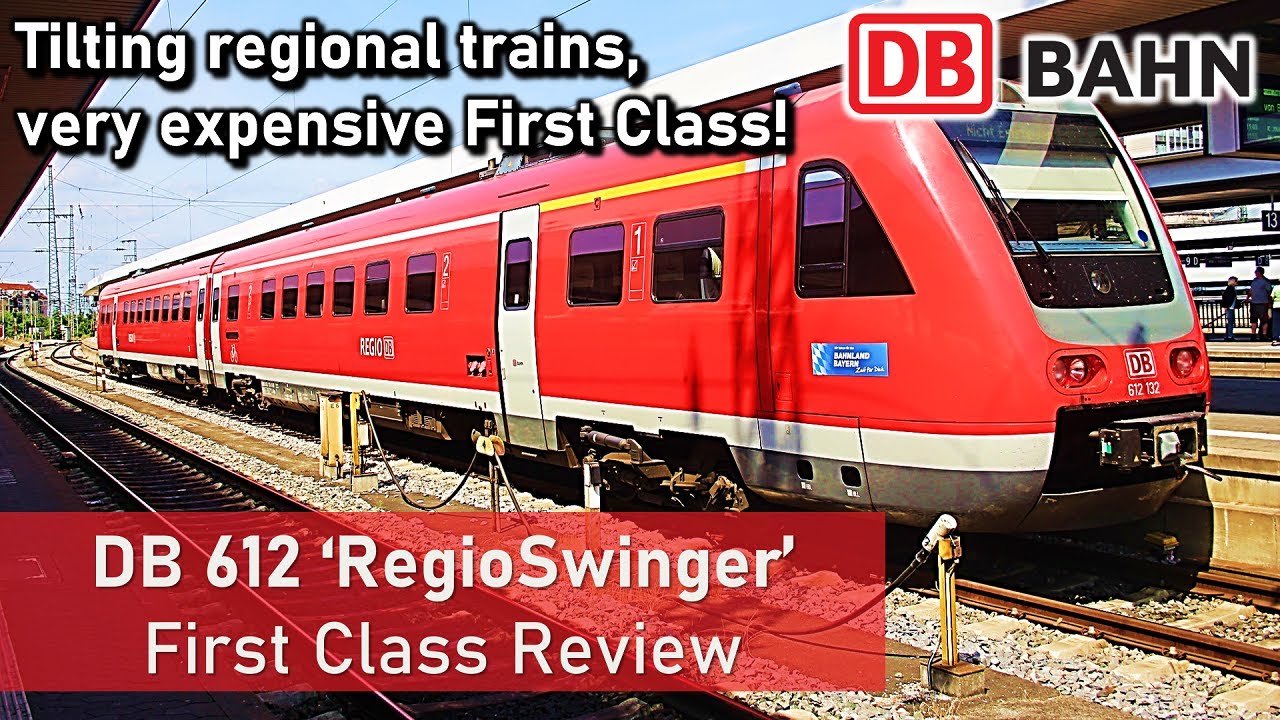 DB 612 'RegioSwinger' - First Class Review (Cheb to Nürnberg Hbf)