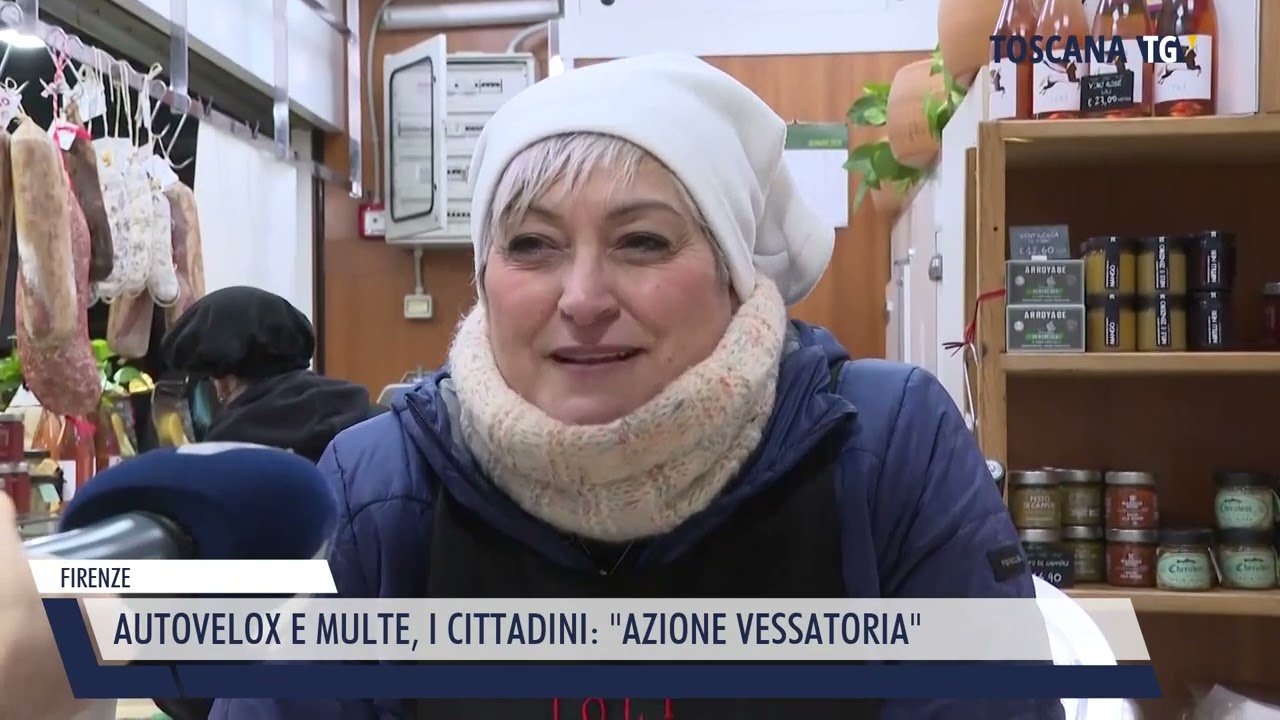 2024-01-23 FIRENZE - AUTOVELOX E MULTE, I CITTADINI,  AZIONE VESSATORIA