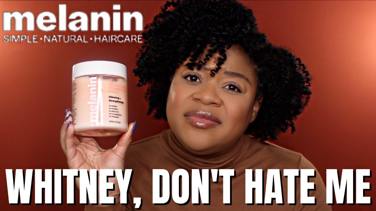 Trying The *NEW* Melanin Haircare Plumping Deep Conditioner By @Naptural85 On My Type 4 Natural Hair