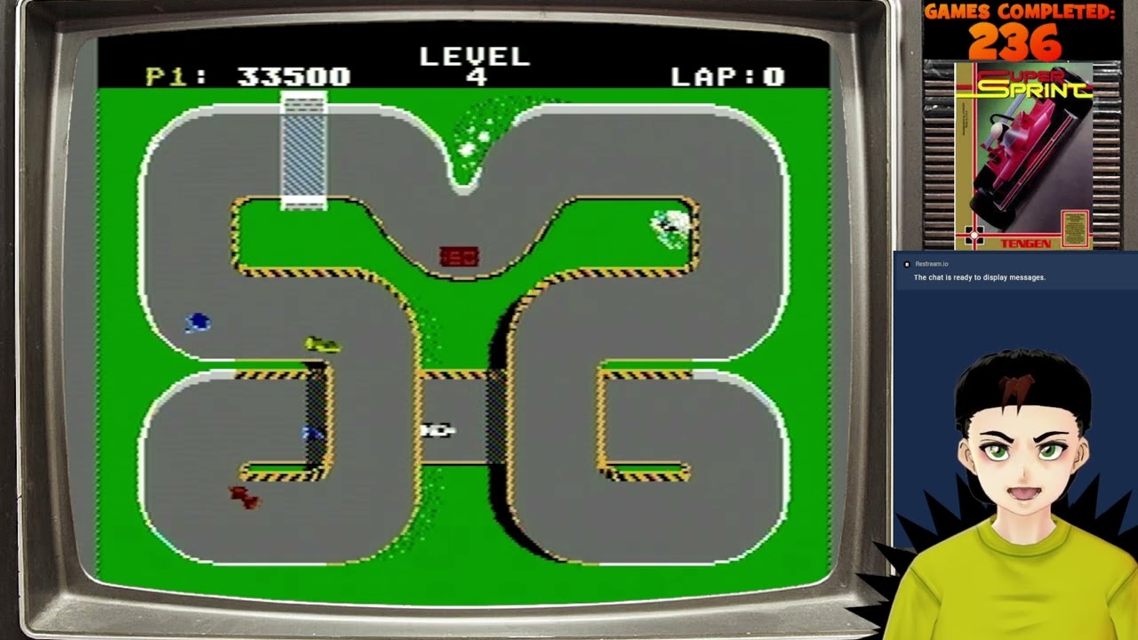 237- Super Sprint (BEAT EVERY NES GAME)