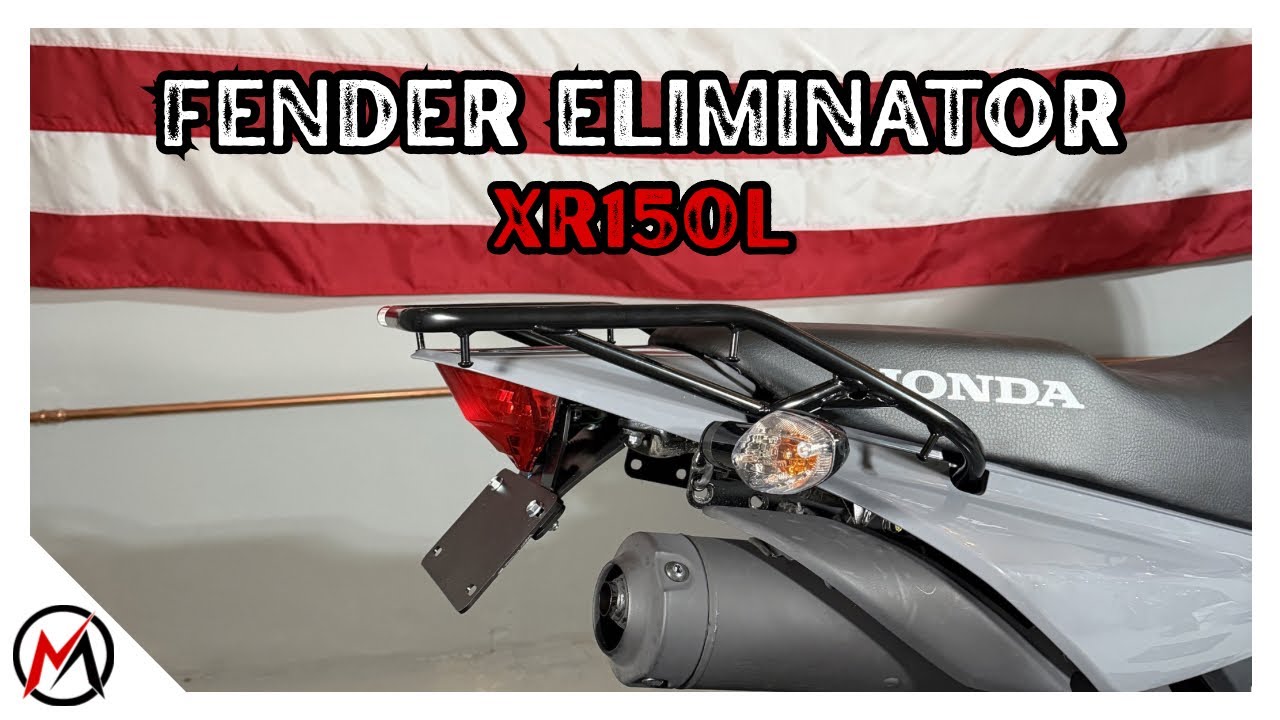 Tusk Fender Eliminator // Honda XR150L