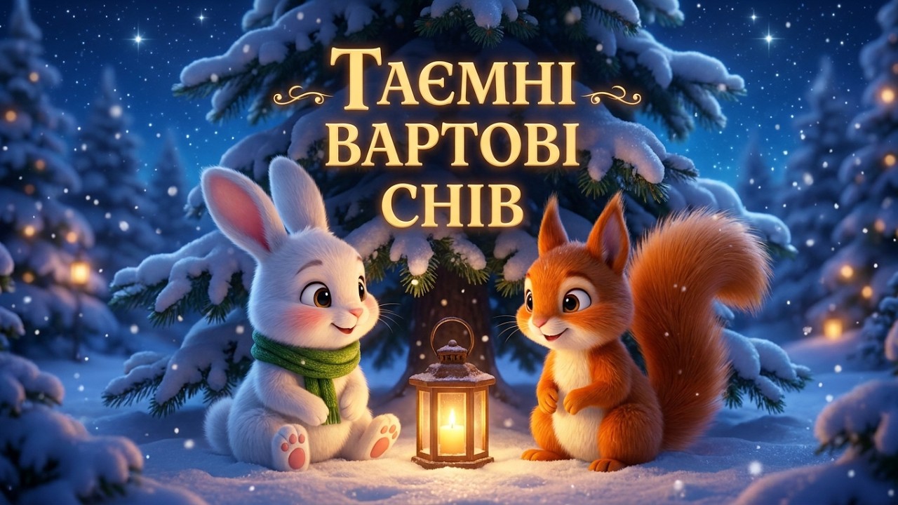 ТАЄМНІ ВАРТОВІ СНІВ ✨ Добра зимова казка для малят | Мультфільм українською