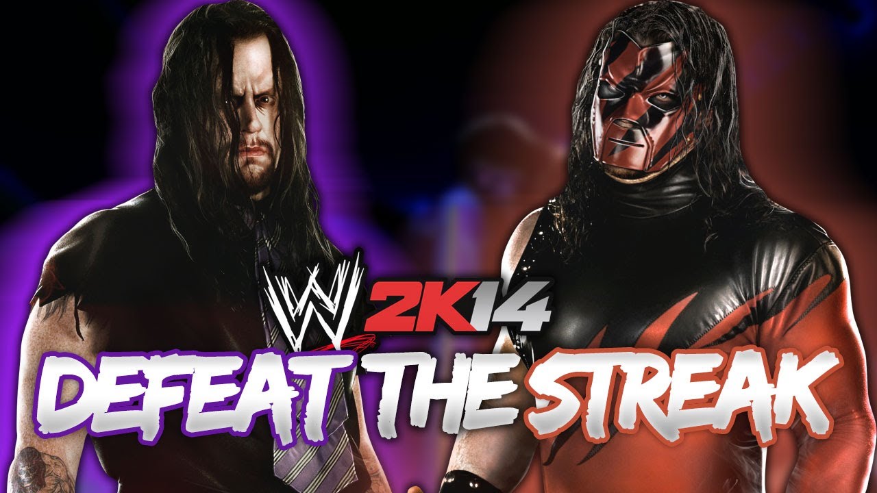 WWE 2K14 - DEFEAT The Streak Mode - Retro Kane (Second Attempt)