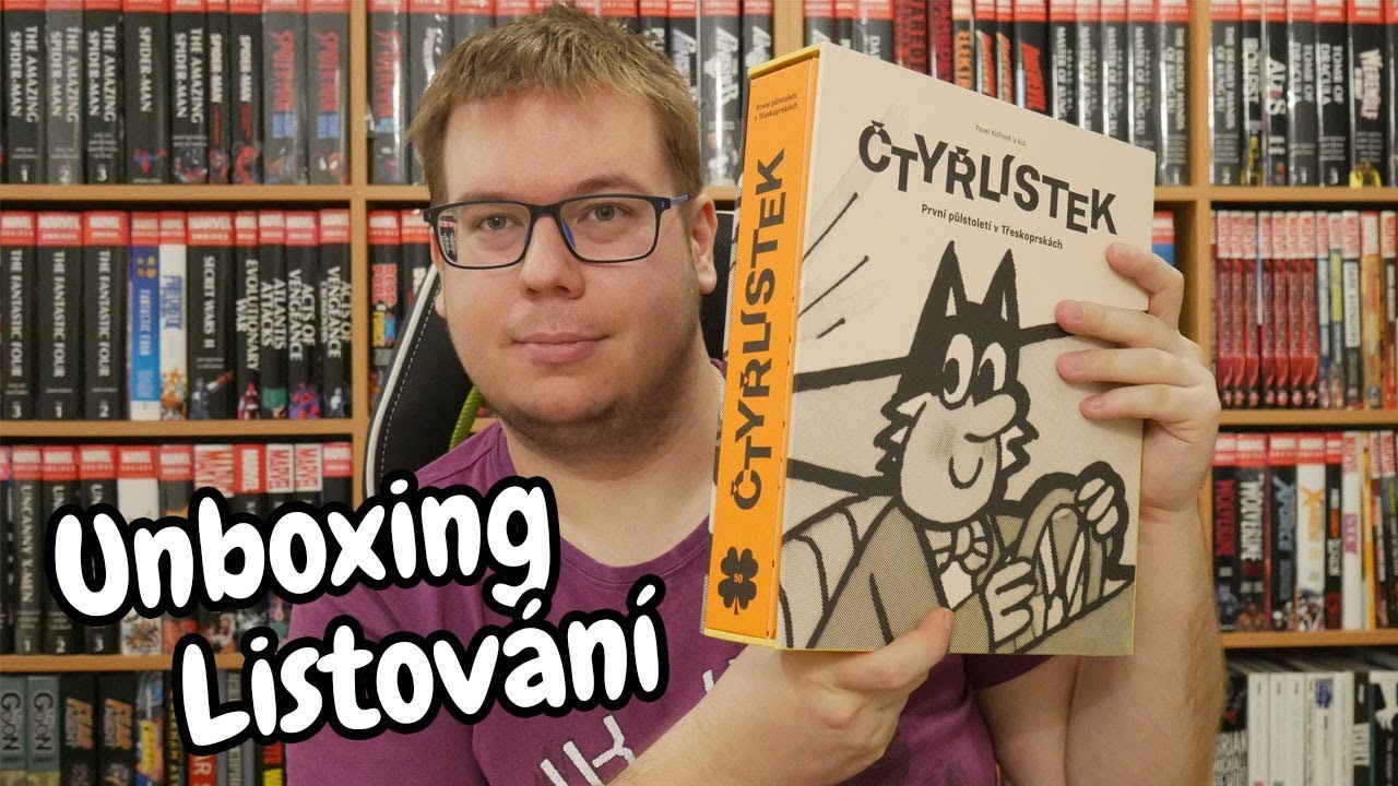 Unboxing a listování - Čtyřlístek: První půlstoletí v Třeskoprskách