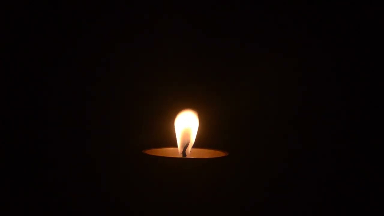 Burning Candle FHD for 1 hour 1 minute and 1 second - Video Only - Long Videos