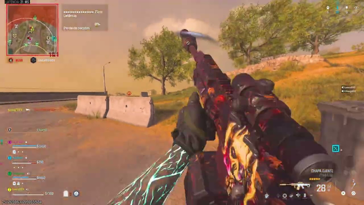 Jogador casual Saudades do MW3