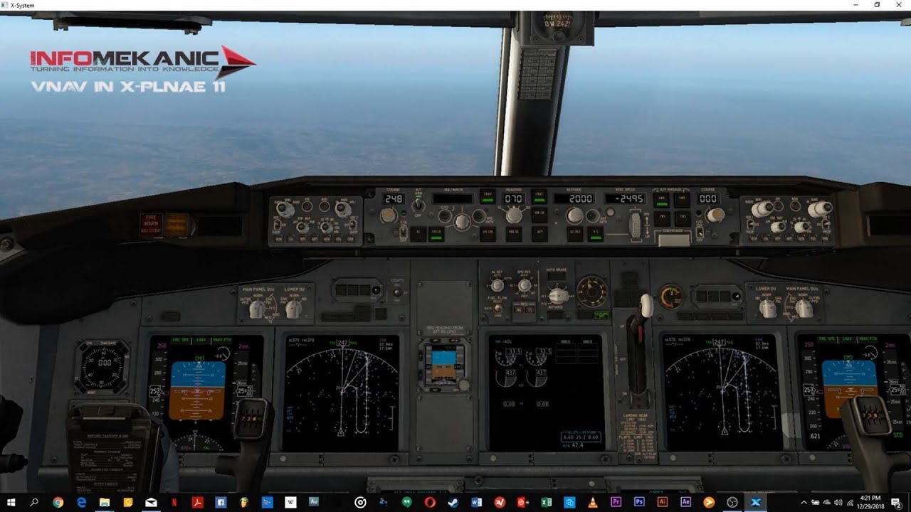 VNAV in X Plane 11 - X-Plane 11 Tutorial 4
