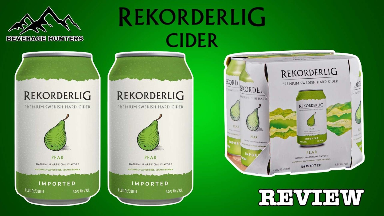 Грушевый сидр от Rekorderlig Premium Swedish Hard Cider Imported