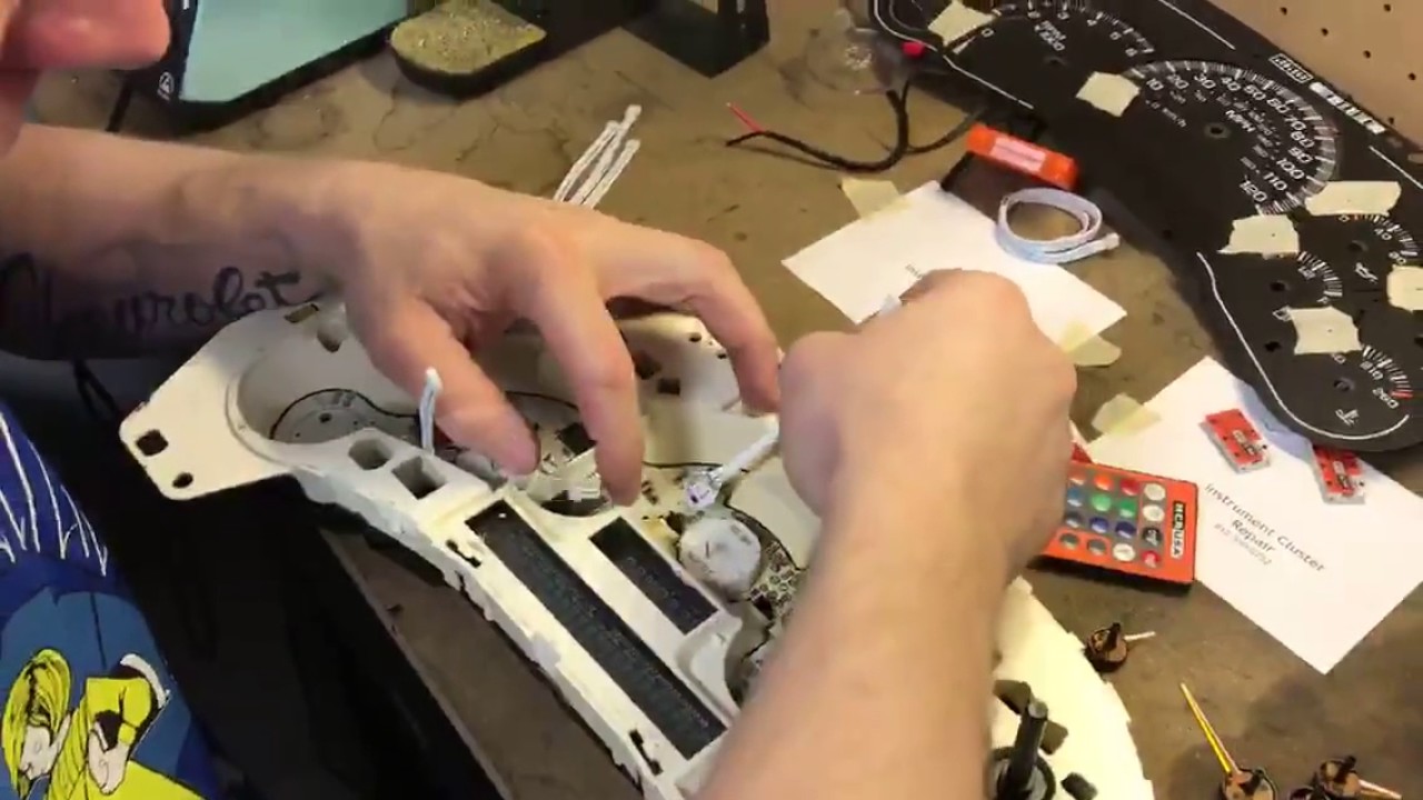 HOW TO INSTALL RGB LEDS IN A SILVERADO CLUSTER